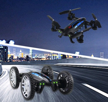 Buy OTRC FY602 RC Drone Car – Flying Quadcopter & RC Car Combo
