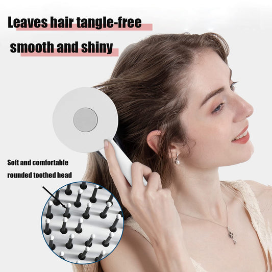 Self-Cleaning Hair Brush Anti-Static Airbag Massage Comb