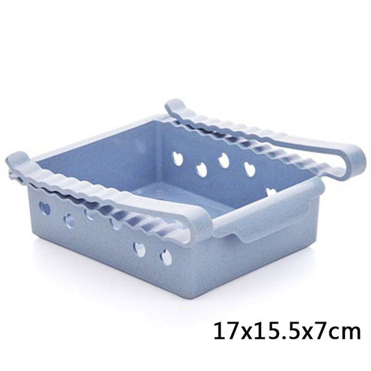 Hanging Plastic Refrigerator Storage Rack Kitchen Organizer