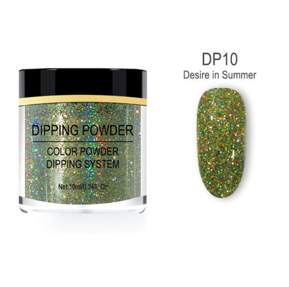 Sparkling Laser Glitter Nail Powder for Professional Nails