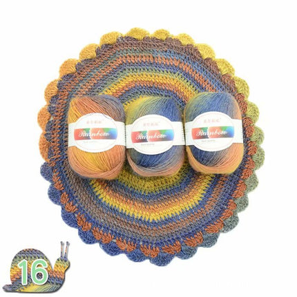Buy Rainbow Ball of Yarn for DIY Sewing & Craft Making