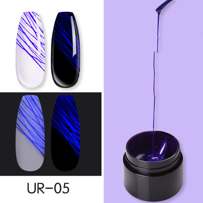 Luminous Spider Nail Gel UV Polish for Stunning Manicure