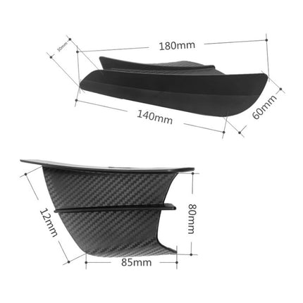 Fiber Car Spoiler with Universal Pneumatic Wing Accessories