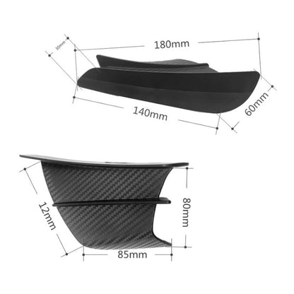 Fiber Car Spoiler with Universal Pneumatic Wing Accessories