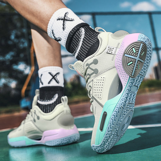 Buy Men's Cotton Candy Basketball Sneakers for Sports and Style