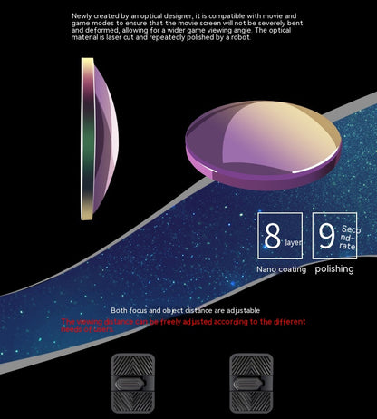 Phone 3D VR Glasses – Head-Mounted Virtual Reality Experience