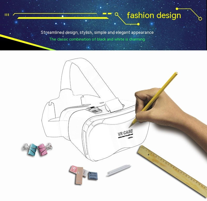 Phone 3D VR Glasses – Head-Mounted Virtual Reality Experience