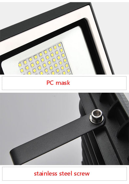 LED Outdoor Flood Light Bright Energy-Saving Exterior Lamp