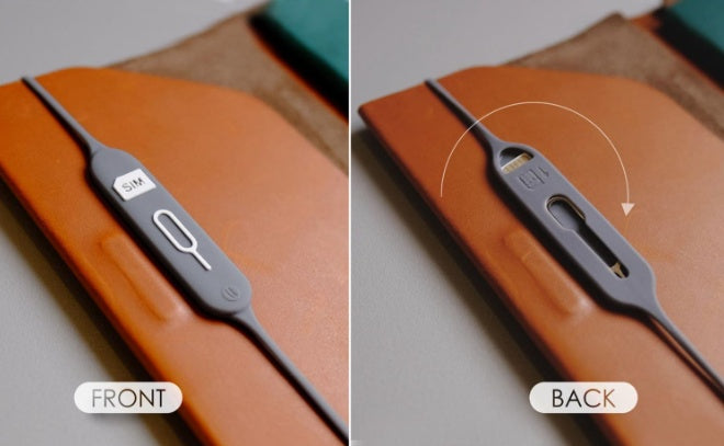 Buy Portable Anti-Lost Silicone Card Slot for Secure Storage