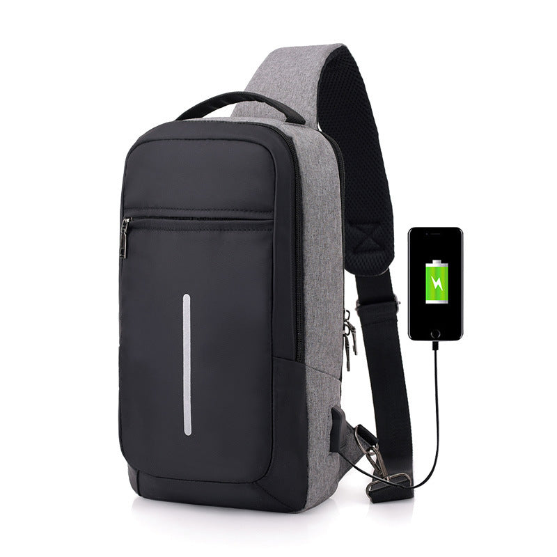 Buy Anti-theft USB Charging Chest Bag | Travel & Daily Carry