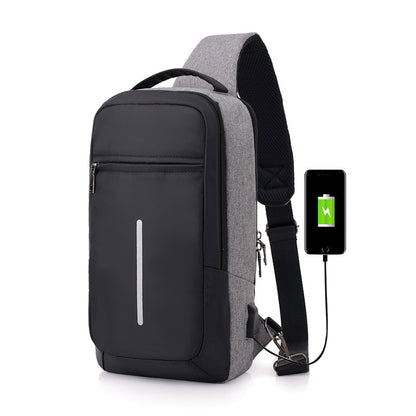 Buy Anti-theft USB Charging Chest Bag | Travel & Daily Carry