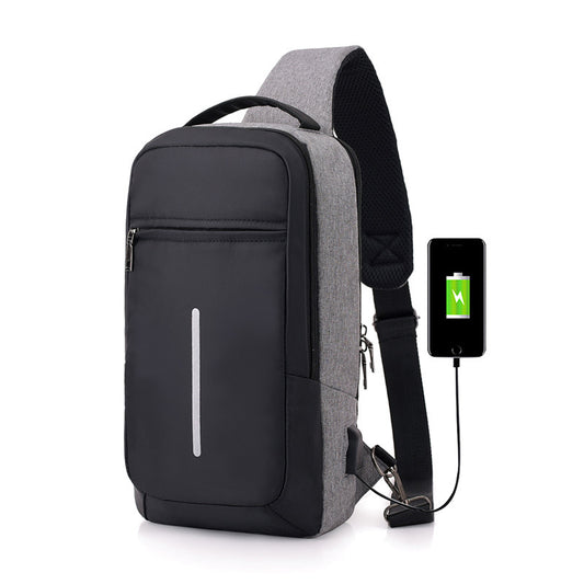 Buy Anti-theft USB Charging Chest Bag | Travel & Daily Carry
