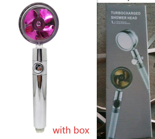 Buy Shower Head Water Saving – 360° Rotating ABS Rain Nozzle