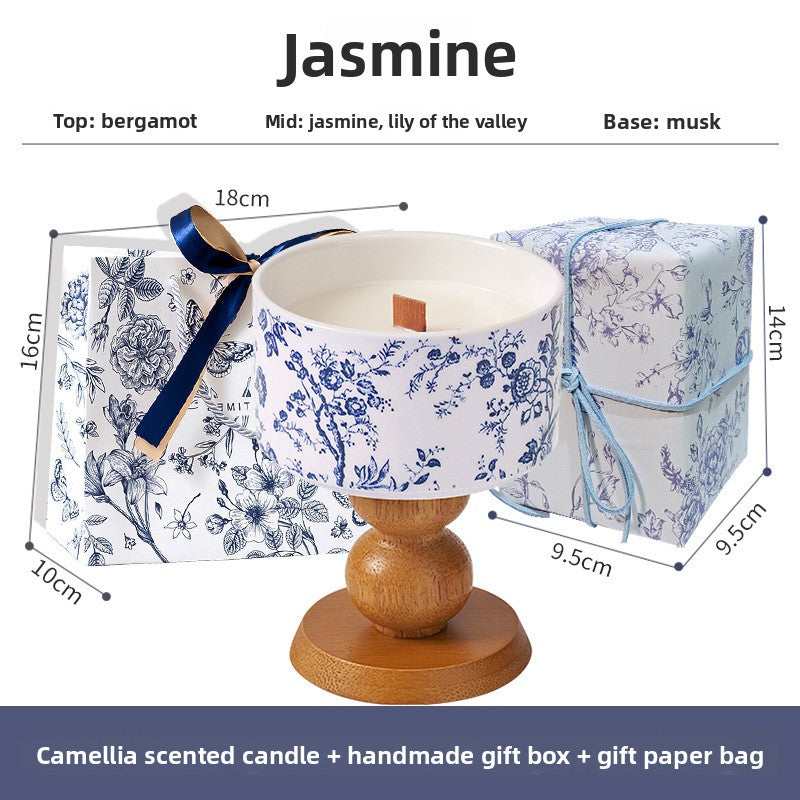 Floral Aromatherapy Candles for Relaxing Home Fragrance