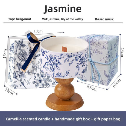 Floral Aromatherapy Candles for Relaxing Home Fragrance