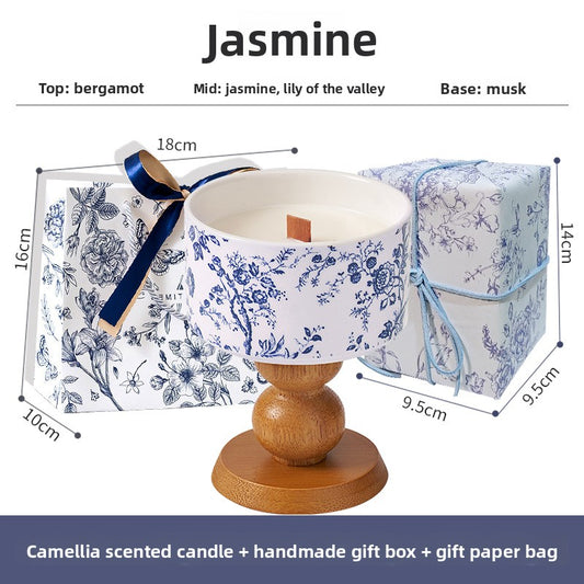 Floral Aromatherapy Candles for Relaxing Home Fragrance
