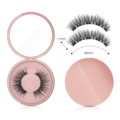 Magnetic Liquid Eyeliner with False Eyelashes and Tweezer