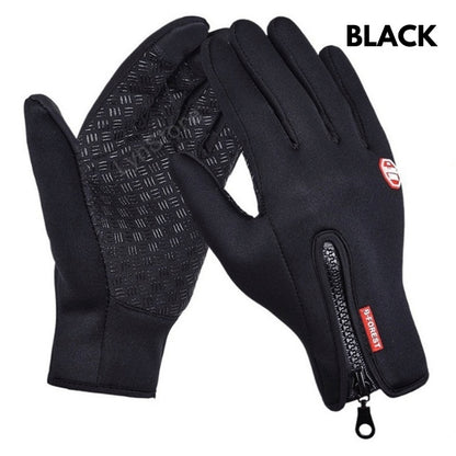 Buy Winter Touch Screen Motorcycle Gloves – Waterproof Fleece
