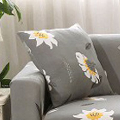 Printed Sofa Cushion Cover –Stretchable Protective Seat