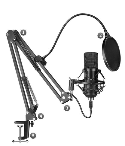 Microphone Set – Studio-Quality Audio for Musicians & Streamers