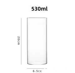 6.5x20cm Glass Cup