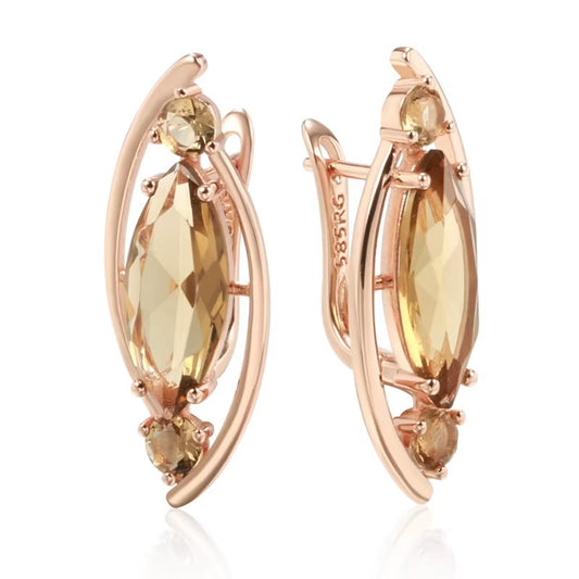 French Hollow Heart Earrings for Women Chic Stylish Jewelry