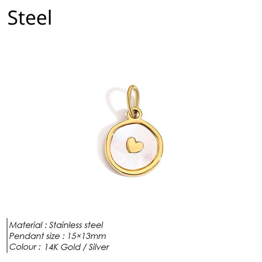 Stainless Steel Necklace Ring Earrings Set with Diamonds