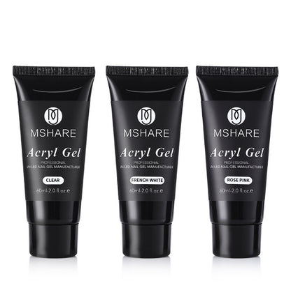 Nails Poly Gel for Strong and Long-Lasting Nail Extensions