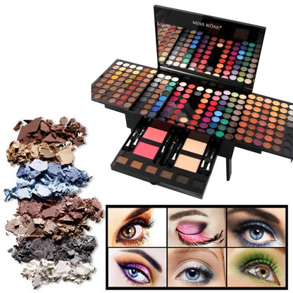 180 Colors Eyes Shadow Blush Set Personalized Piano-shaped Makeup Palette Box global swanky 1