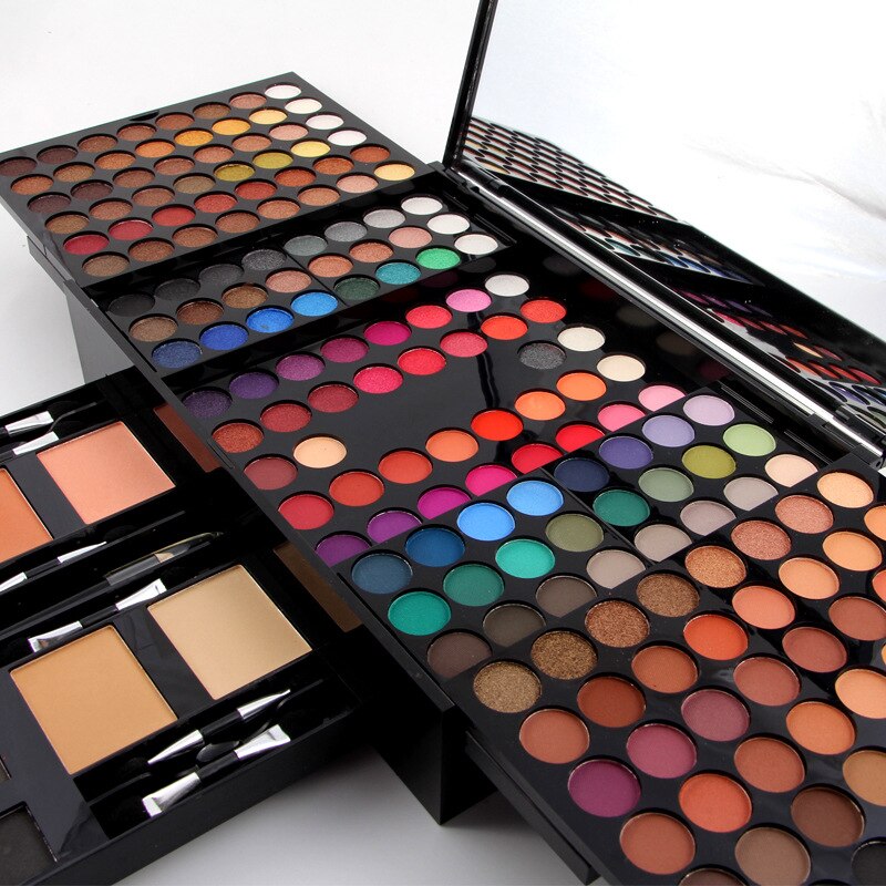 180 Colors Eyes Shadow Blush Set Personalized Piano-shaped Makeup Palette Box global swanky 3