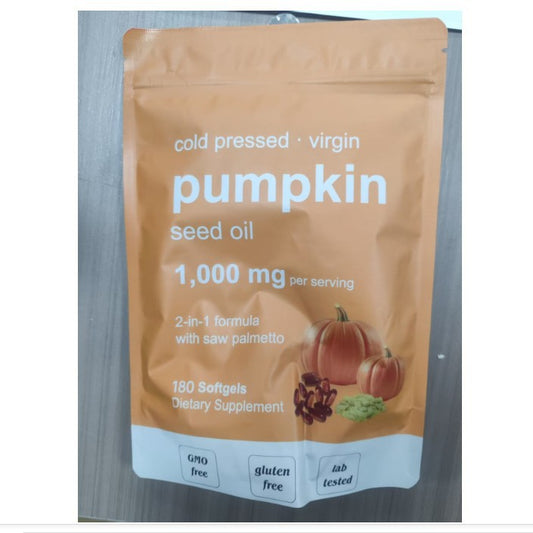 180 Pumpkin Seed Oil Soft Capsules