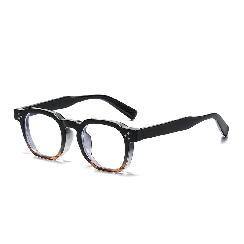 Fashion Round Frame Studded Sunglasses for Eye Protection
