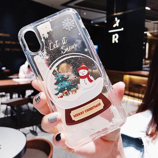 Buy Christmas Snowflakes Sands Mobile Shell for Apple iPhone