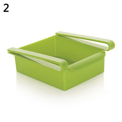 Hanging Plastic Refrigerator Storage Rack Kitchen Organizer