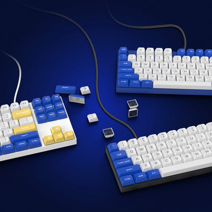 184-Key PBT Keycap Wireless Mechanical Keyboard for PC Gaming Global swanky 3