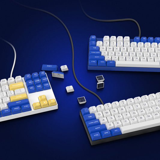 184-Key PBT Keycap Wireless Mechanical Keyboard for PC Gaming Global swanky 3