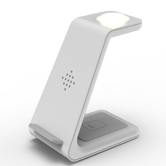 3 in 1 Fast Charging Station Wireless Charger Phone Stand