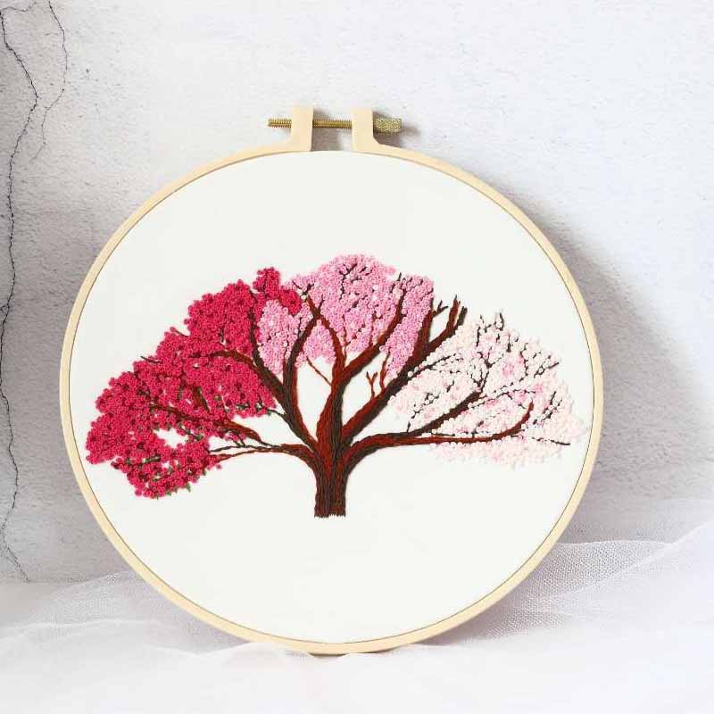 Traditional Handmade Embroidery Kit – Hand-Stitched Craft Set