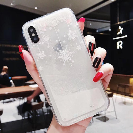 Buy Christmas Snowflakes Sands Mobile Shell for Apple iPhone