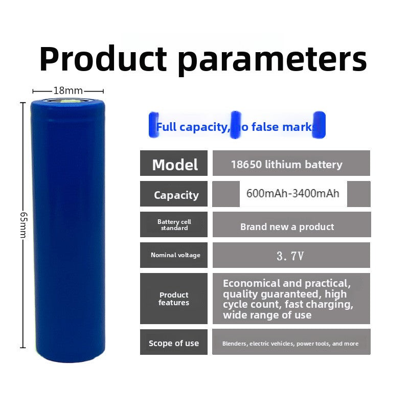 18650 Lithium Battery Pack