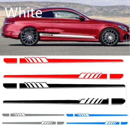 High-Quality Side Skirt Stripe Car Sticker for Custom Vehicles