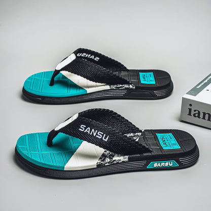 Men’s Outdoor Flip-Flops – Comfortable Slippers for Home Use