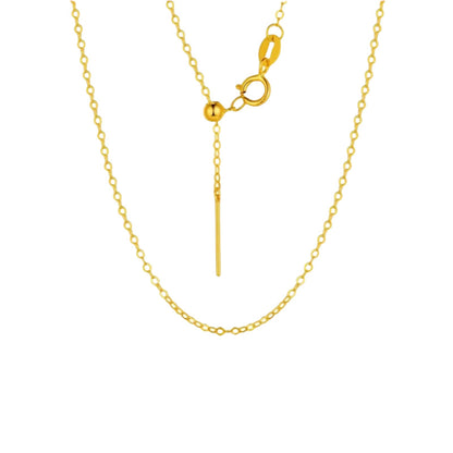 18K Gold Chain Necklace
