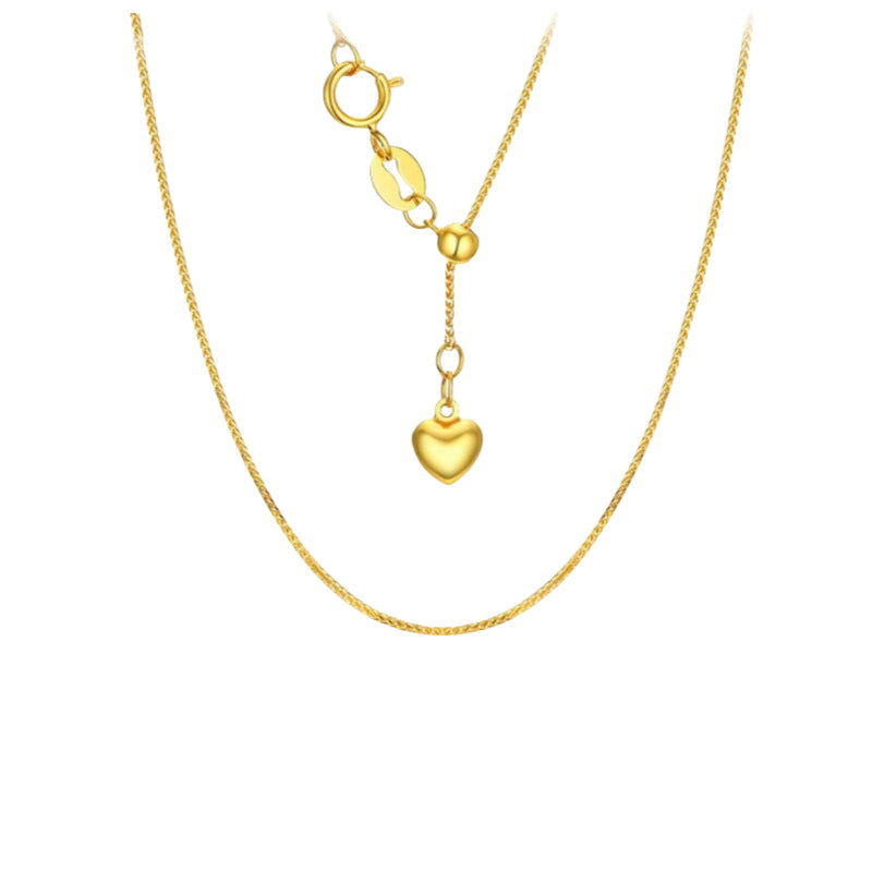 18K Gold Chain Necklace