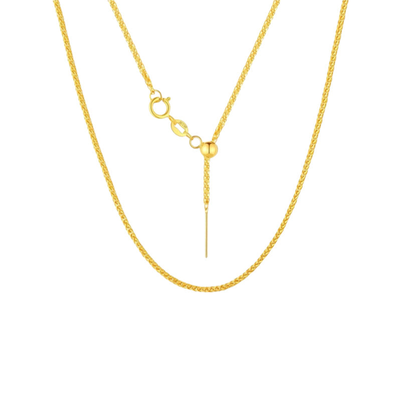 18K Gold Chain Necklace