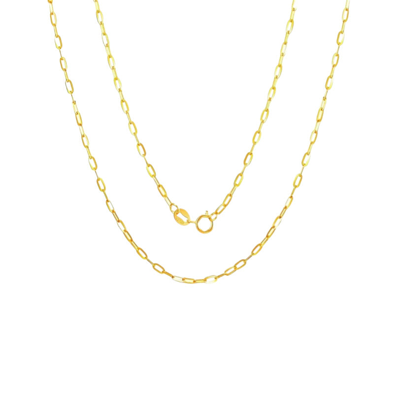 18K Gold Chain Necklace