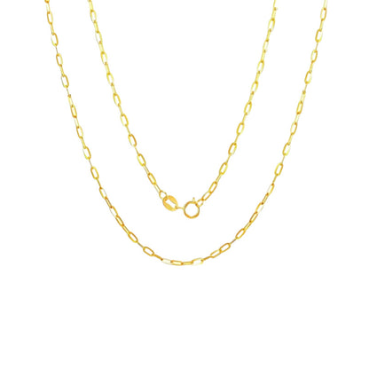 18K Gold Chain Necklace