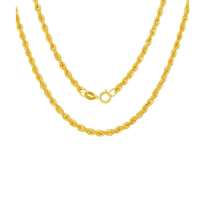 18K Gold Chain Necklace