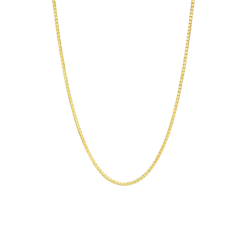 18K Gold Chain Necklace