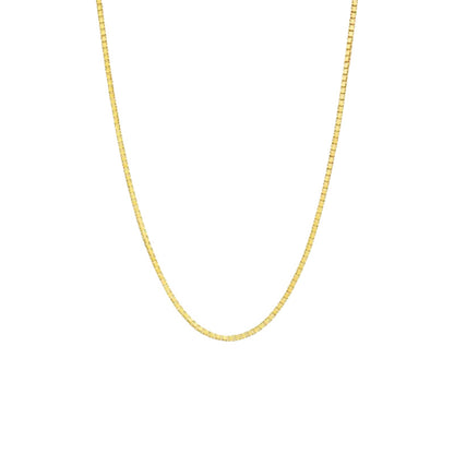 18K Gold Chain Necklace
